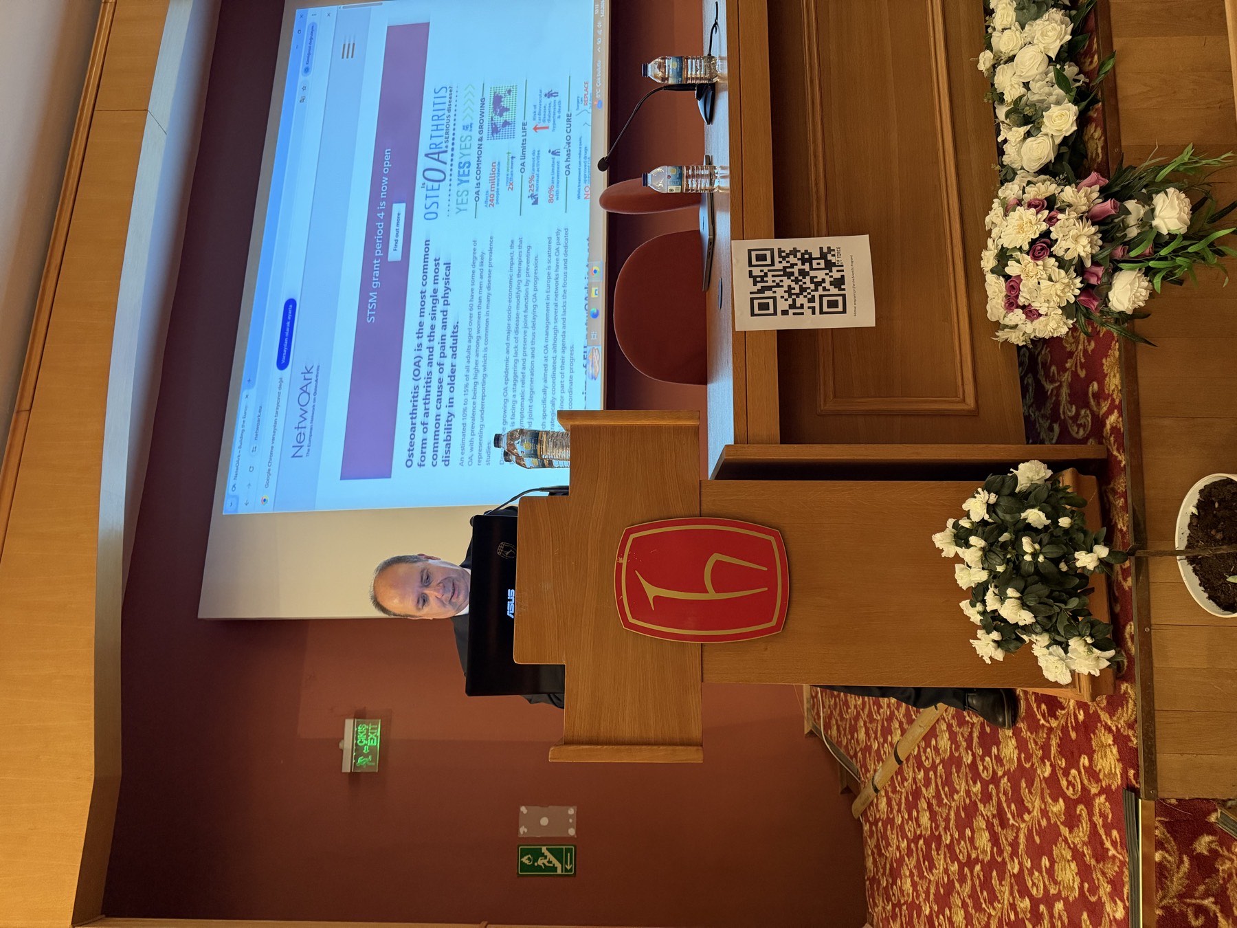 Session on the European NetwOArk osteoarthritis initiative
