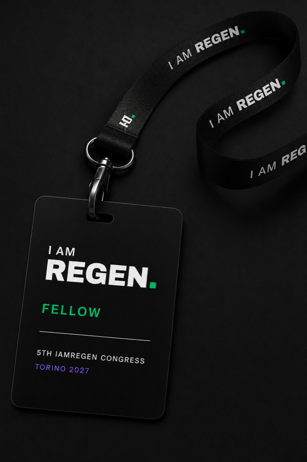 I AM Regen. Member ID congress lanyard